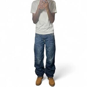 Vintage Big Star Faded Whisker Pioneer Bootcut Jeans